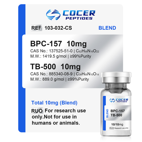 BPC157，TB500 10mg+10mg（Karışım）